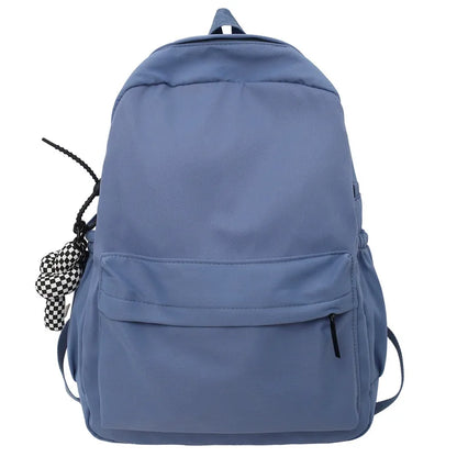 Trendy Female Waterproof Fashion Girl Travel Nylon Book Bags Women Student Laptop Cute School Bag Cool Lady College Backpack New
