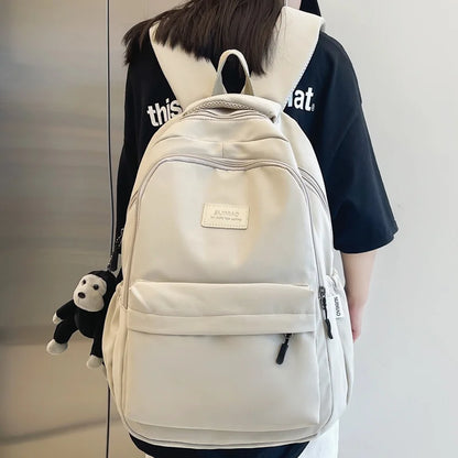 Trendy Girl Boy Laptop Student Backpack New Female Men Travel Book Bag Male Women Nylon College Backpack Fashion Lady School Bag