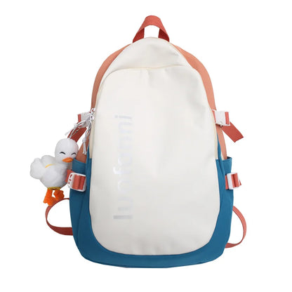 Trendy Girl Travel Student Bag Cool Female Waterproof College Backpack Lady Nylon Laptop Backpack Book Fashion Women School Bags