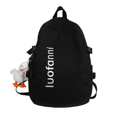 Trendy Girl Travel Student Bag Cool Female Waterproof College Backpack Lady Nylon Laptop Backpack Book Fashion Women School Bags