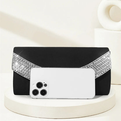 Trendy Glitter Crossbody Bag Chain Evening Bags for Fashion Forward Women
