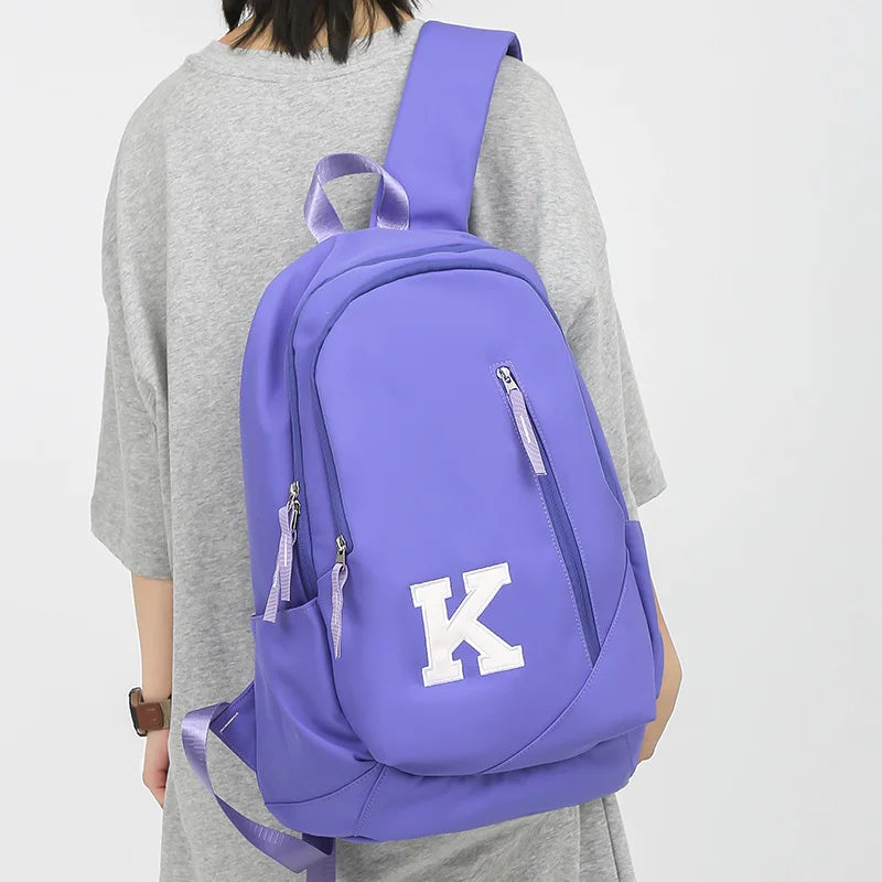 Trendy Lady Men High Capacity Red Backpack Girl Boy Laptop School Bag Fashion Male Women College Backpack Female Travel Book Bag