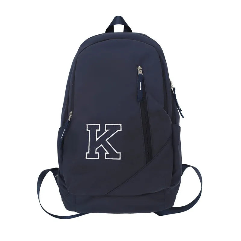 Trendy Lady Men High Capacity Red Backpack Girl Boy Laptop School Bag Fashion Male Women College Backpack Female Travel Book Bag