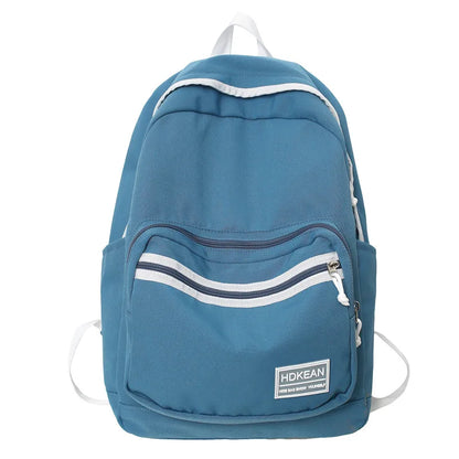 Trendy Lady Nylon College New Women School Bag Girl Travel Book Backpack Cool Fashion Female Laptop Bag Teenage Student Rucksack
