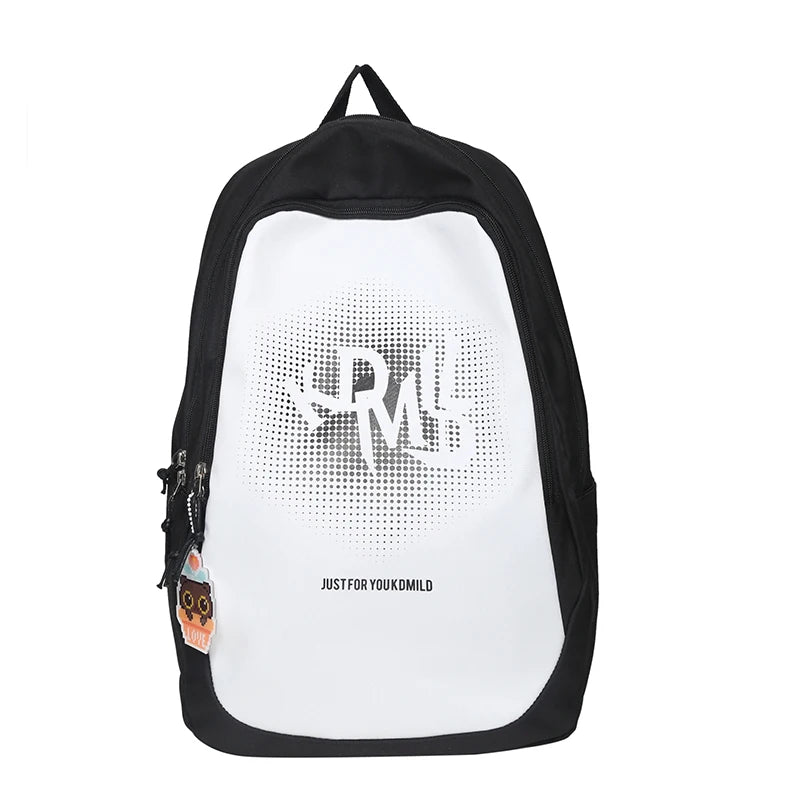 Trendy Lady Nylon High Capacity College Pocket Fashion Female Book Bag Girl Travel Laptop Backpack Teen Women Leisure School Bag