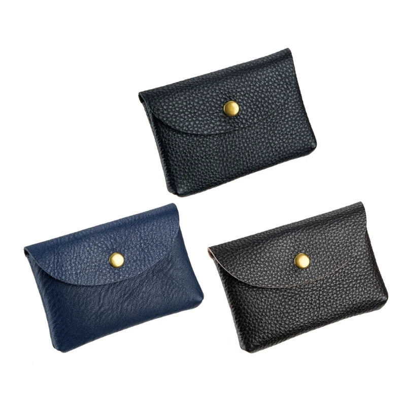 Trendy Men's Travel Coin PU Purse Card Holder Wallet for All Occasions
