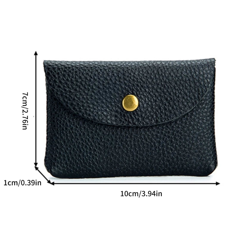 Trendy Men's Travel Coin PU Purse Card Holder Wallet for All Occasions