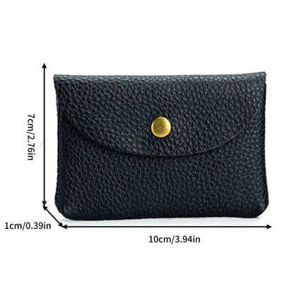 Trendy Men's Travel Coin PU Purse Card Holder Wallet for All Occasions