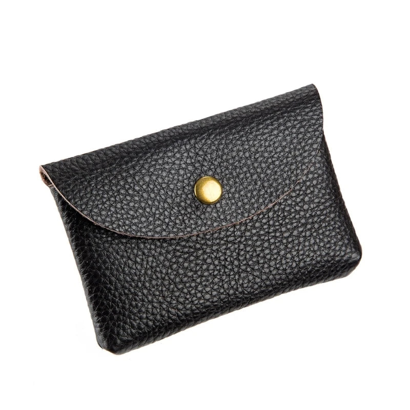 Trendy Men's Travel Coin PU Purse Card Holder Wallet for All Occasions