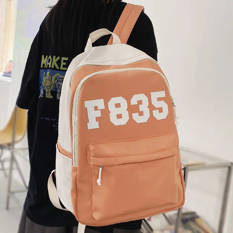 Trendy New Lady Kawaii College Backpack Fashion Women Nylon School Bag Cool Girl Travel Book Backpack Female Laptop Student Bags