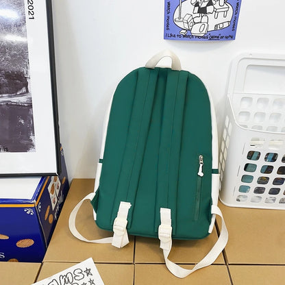 Trendy New Lady Kawaii College Backpack Fashion Women Nylon School Bag Cool Girl Travel Book Backpack Female Laptop Student Bags