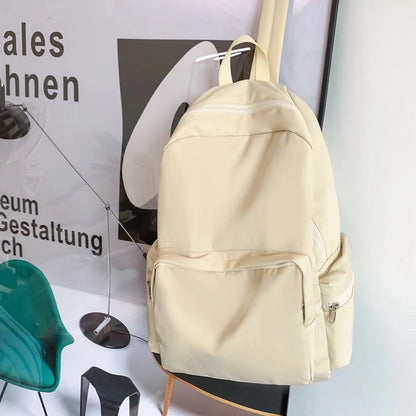 Trendy School Bag Nylon Travel Laptop Waterproof Cool Women Man College Backpack Schoolbag For teenage Girls Boys