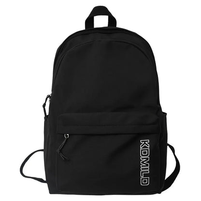 Trendy Women Cute Green Nylon School Bag Girl Travel Book Backpack Fashion Lady Leisure Bag Female Solid College Backpack Laptop