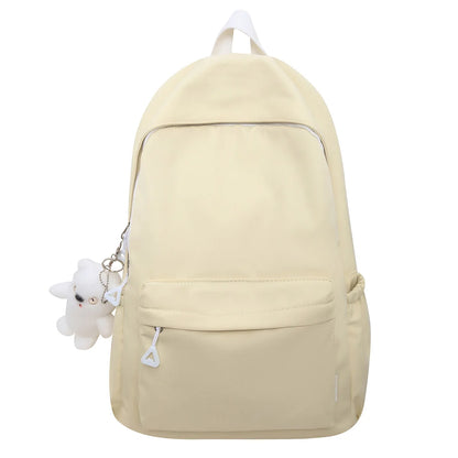 Trendy Women Green Kawaii College Backpack Lady Laptop Fashion Female Travel Cute Student BookBag Girl Nylon School Bag Cool New