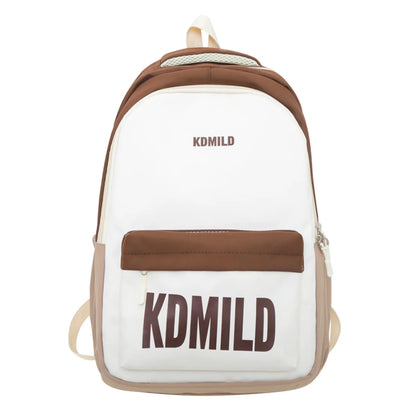 Trendy Women High Capacity Kawaii Female Laptop College Book Backpack Girl Cute Travel School Bags Lady Student Backpack Fashion