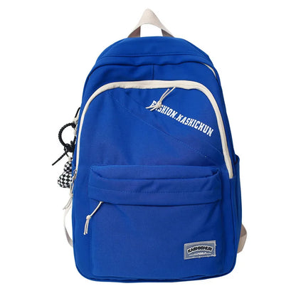 Trendy Women Men School Bag Boy Girl Nylon Student Travel Backpack Fashion Male Lady Book Bag Female Laptop College Backpack New