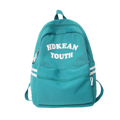 Trendy Women Nylon Purple Laptop Book Bag Girl Travel School Bag Fashion Cute Female College Backpack Lady Student Backpack Cool