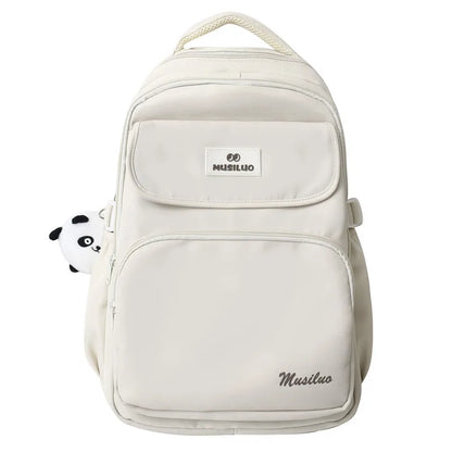 Trendy Women Pink School Bag New Girl Travel Book Backpack Fashion Ladies Kawaii College Backpack Cool Female Laptop Student Bag