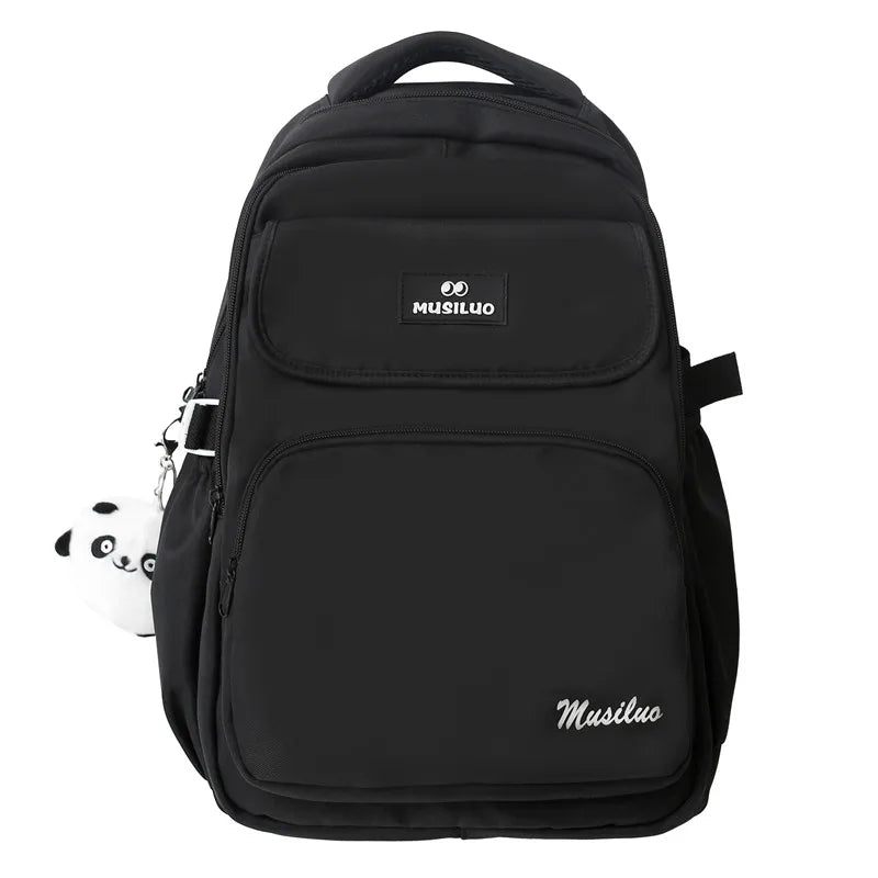 Trendy Women Pink School Bag New Girl Travel Book Backpack Fashion Ladies Kawaii College Backpack Cool Female Laptop Student Bag