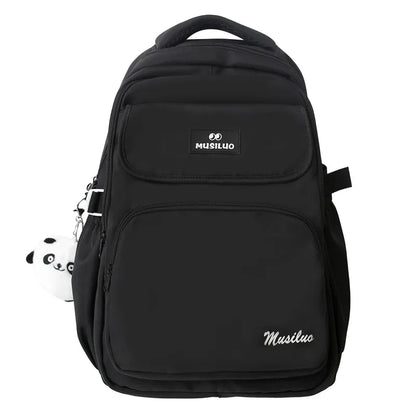 Trendy Women Pink School Bag New Girl Travel Book Backpack Fashion Ladies Kawaii College Backpack Cool Female Laptop Student Bag