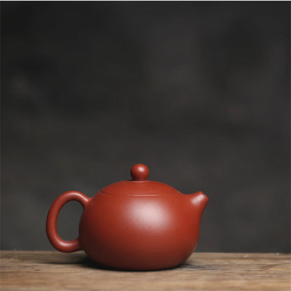 True Yixing Zisha Zhu Clay Tea Pot Marked Ball Shaped Infuser Holes 180ml Xishi Pot Master Handmade Kungfu Pot On Sales China