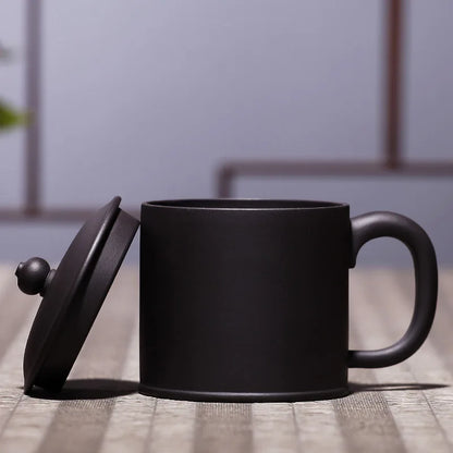 True yixing purple sand cup pure manual purple cover cup office cup cup cup kung fu tea cups bonanza