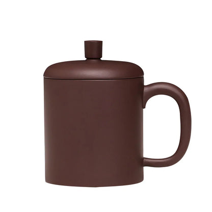 True yixing purple sand cup tea cups violet arenaceous office cup fook cup with cover kung fu tea tea cups