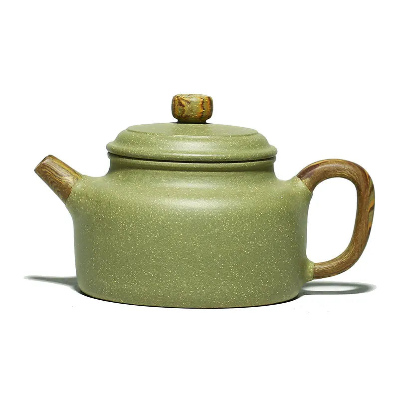Twisted Clay Dezhong Purple Clay Pot Handmade Raw Ore Bean Paste Dezhong Pot Gongfu Teapot Tea Set One Piece Dropshipping Manufa