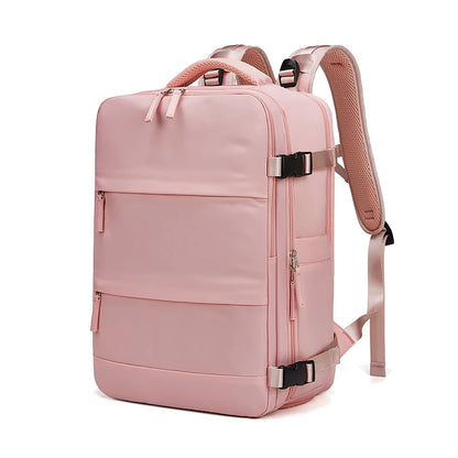 USB Charging 15.6 Inch Laptop Backpack Men Women Travel Business Backpack With Independent Shoe Bag