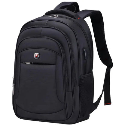 USB Recharging Male Backpacks Teenagers Boys High Quality School College Students Laptop Large Capacity Bags Wholesale