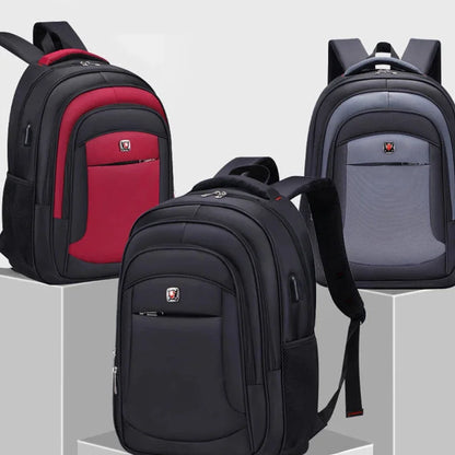 USB Recharging Male Backpacks Teenagers Boys High Quality School College Students Laptop Large Capacity Bags Wholesale