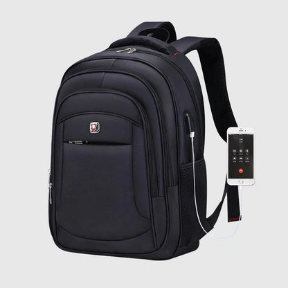 USB Recharging Male Backpacks Teenagers Boys High Quality School College Students Laptop Large Capacity Bags Wholesale