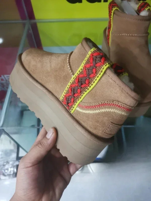Ultra Brand Women Designer Heels Men Tasman Ankle Tazz Shoes Snow 2023 Lady Fur Luxury Boots Mini Platform High Winter Classic
