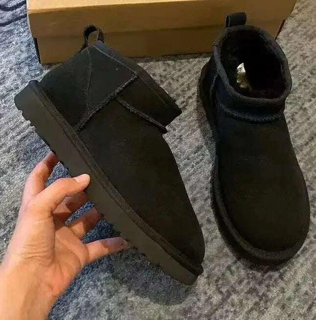 Ultra Brand Women Designer Heels Men Tasman Ankle Tazz Shoes Snow 2023 Lady Fur Luxury Boots Mini Platform High Winter Classic