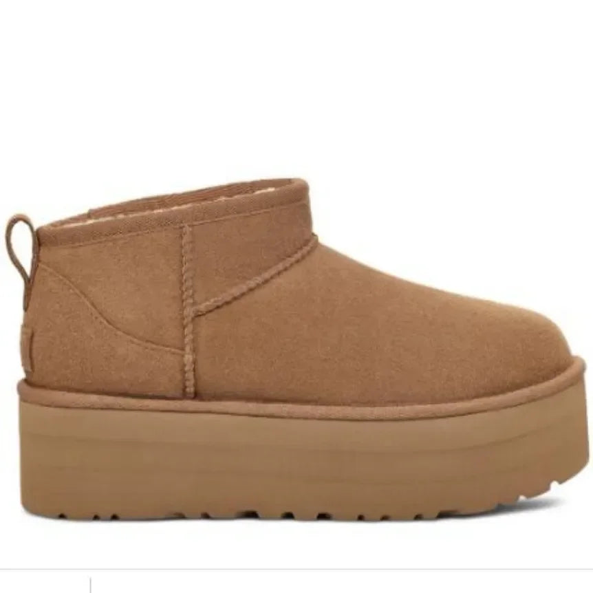 Ultra Brand Women Designer Heels Men Tasman Ankle Tazz Shoes Snow 2023 Lady Fur Luxury Boots Mini Platform High Winter Classic