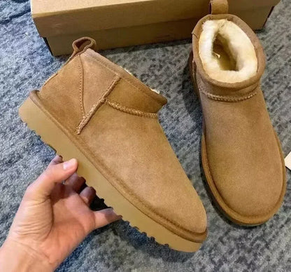 Ultra Brand Women Designer Heels Men Tasman Ankle Tazz Shoes Snow 2023 Lady Fur Luxury Boots Mini Platform High Winter Classic