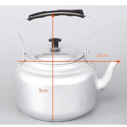 Ultra Light Aluminum Alloy Teapot Portable Camping Coffee Kettle with Filter Outdoor Hiking Picnic Camping Backpack Cookware