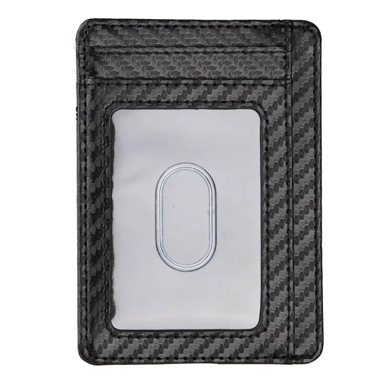 Ultra Slim RFID Blocking Minimalist Wallet Business Card Cover Case Super Thin Men Leather Bank ID Credit Card Holders