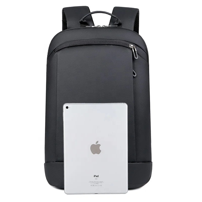 Ultra-thin Laptop Backpack 15.6 Inch Business Men Bag Women Backpacks Solid Color Unisex Backpacks Slim Back Pack mochila hombre