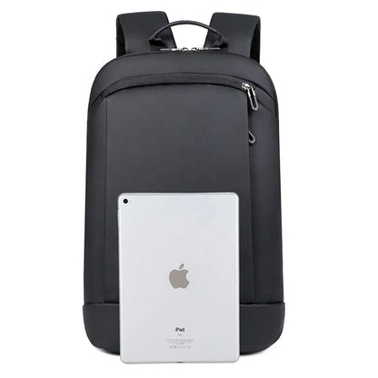 Ultra-thin Laptop Backpack 15.6 Inch Business Men Bag Women Backpacks Solid Color Unisex Backpacks Slim Back Pack mochila hombre