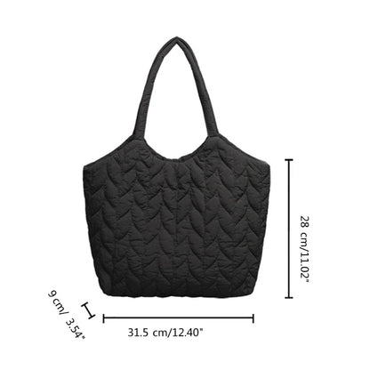 Underarm Bag Versatile Shoulder Bags Nylon Armpit Bag Large Capacity Tote Bag