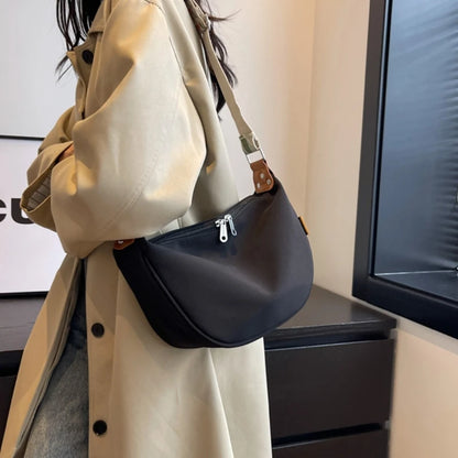 Unique Dumpling Bag Design Bag Fashionable & Shoulder Crossbody Bag Underarm Bag Lightweight for Books Phones Key