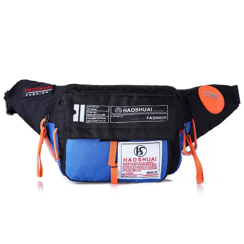 Unisex Belt Fanny Bag Purse Cell Phone Case Pouch High Quality Fashion Women Men Nylon Money Pocket Hip Bum Waist Pack Bags