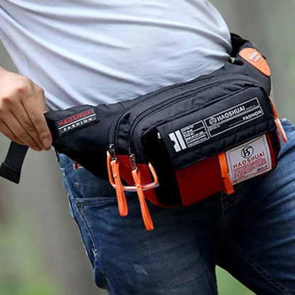 Unisex Belt Fanny Bag Purse Cell Phone Case Pouch High Quality Fashion Women Men Nylon Money Pocket Hip Bum Waist Pack Bags