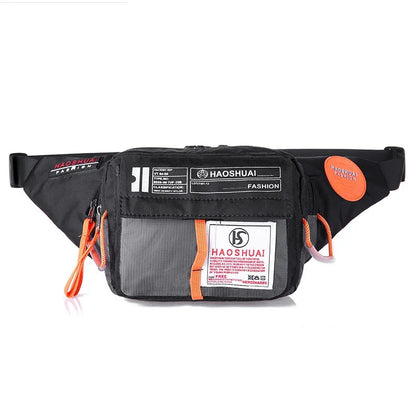 Unisex Belt Fanny Bag Purse Cell Phone Case Pouch High Quality Fashion Women Men Nylon Money Pocket Hip Bum Waist Pack Bags