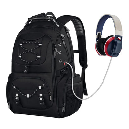 Unisex Business Backpack Computer Bag Multifunctional Charging Waterproof Large Capacity Backpack Outdoor Travel Bag