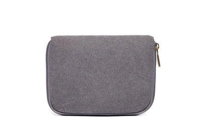 Unisex Canvas Coin Bag Purse Women Coin Money Card Holder Wallet Case Zipper Key Storage Pouch For Kid Girl Gift