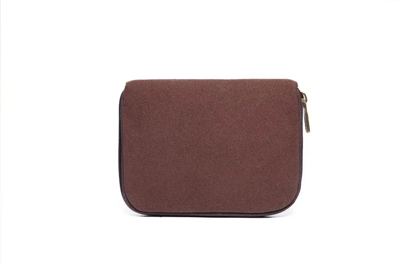 Unisex Canvas Coin Bag Purse Women Coin Money Card Holder Wallet Case Zipper Key Storage Pouch For Kid Girl Gift