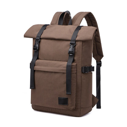 Unisex Fahion Casual Backpack Outdoor Waterproof Backpacks Business Travel Bags Student Laptop Rucksack Quality Polyester