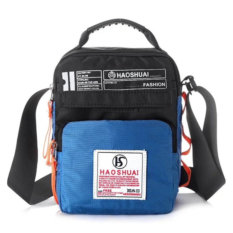 Unisex High Quality Cross Body Top Handle Bag Military Fashion Trends Casual Handbag Nylon Sling Shoulder Messenger Tote Bags